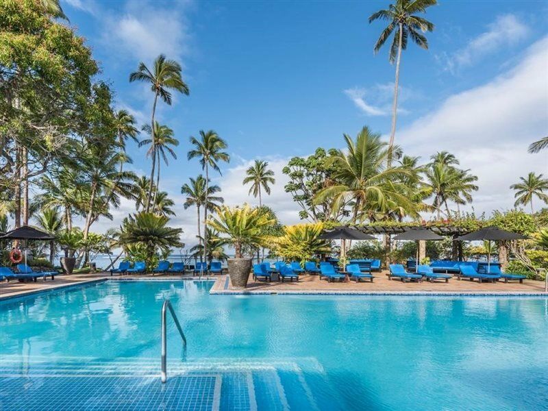 Hotel The Warwick Fiji Korolevu  Exteriér fotografie Pool at the Hotel