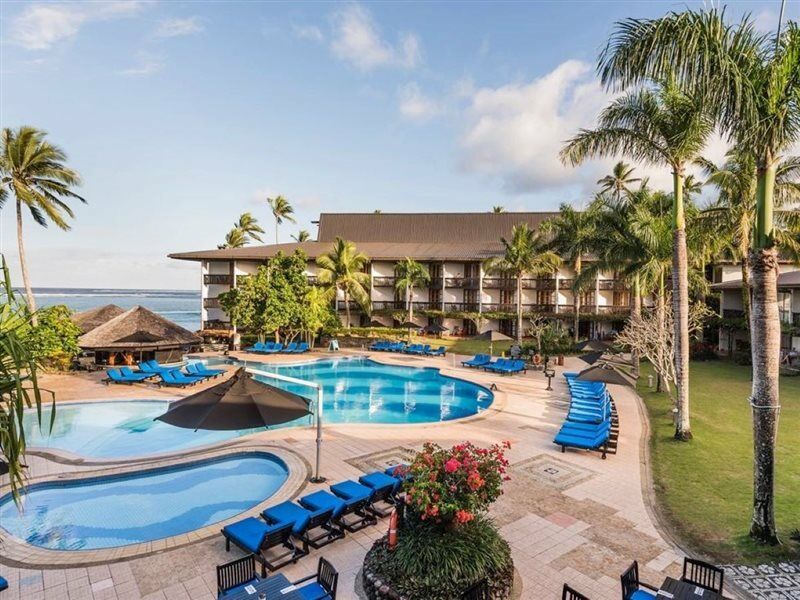 Hotel The Warwick Fiji Korolevu  Exteriér fotografie The pool at the Fiji Marriott